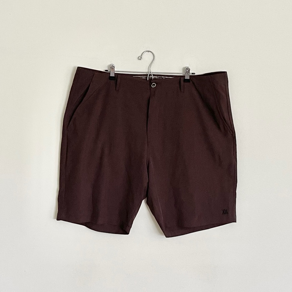 Dixxon Flannel Co. Hybrid Shorts Brown Men's size 42